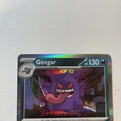 Pokemon Gengar 094/165 Sv: Scarlet & Violet 151 Rare Reverse Holo Stage 2 130 HP - Image 3