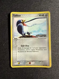 Pokemon TCG Taillow - 86/113 - Common EX Delta Species Holo - Image 1