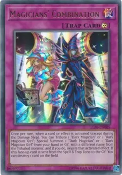 Magicians' Combination - LED6-EN005 - Ultra Rare - Unlimited Edition NM Yugioh L - Image 1