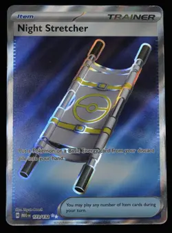 Night Stretcher 173/132 Me01: Pokemon Mega Evolution Ultra Rare Holo- NM - Image 1