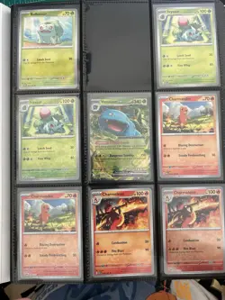 Pokemon 151 Binder, Nearly Complete Set Of Commons/Uncommons/Ex, 99/153 Reverses - Image 2