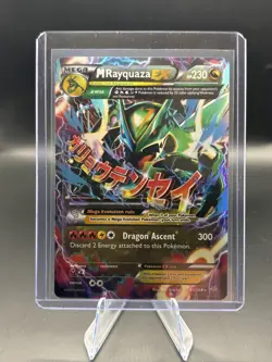 2015 Pokemon TCG Roaring Skies M Raquaza EX 61/108 Full Art Ultra Rare Holo - Image 1