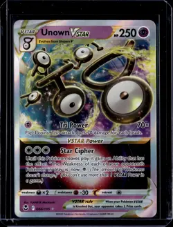 Unown VSTAR - 066/195 / Silver Tempest 2022 (NM) / Pokemon TCG - Image 1