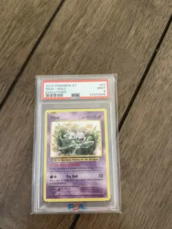 2016 Pokemon XY Evolutions Holo Mew 53/108 #53 PSA 9 MINT - Image 1