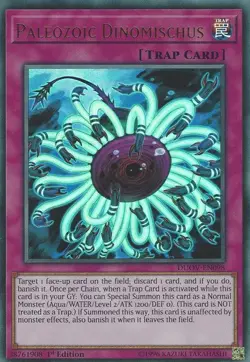 Paleozoic Dinomischus - DUOV-EN098 - Ultra Rare - 1st Edition NM Yugioh Duel Ove - Image 1
