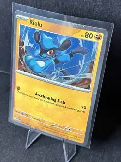 Pokemon TCG Mega Evolutions Riolu Cosmos Holo #76/132 - Image 4