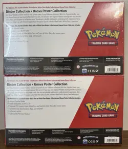 Pokemon Scarlet & Violet Black Bolt & White Flare Binder & Poster Two 2-Packs - Image 2