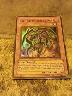 Evil Hero Infernal Prodigy DP06-EN008 - Jaden Yuki 3 - Unlimited - Image 1