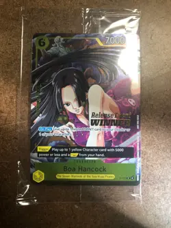 One Piece TCG Boa Hancock P-115 Winner Promo Card Sealed - Image 1