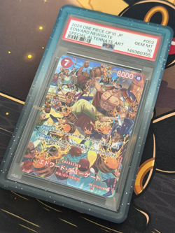 PSA 10 EDWARD NEWGATE 2024 ONE PIECE JPN OP10 ROYAL BLOOD SP ALT ART ST15-002 SR - Image 1
