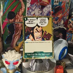 You Can Be My Samurai!! - OP01-055 - Common - English - One Piece TCG OP-01 - Image 1