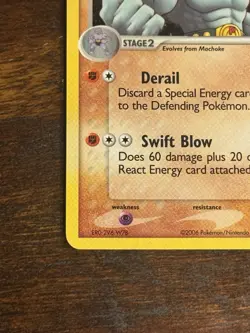 Machamp 9/92 EX STAMPED Legend Maker Pokemon Card Reverse Holo Foil Rare - Image 5