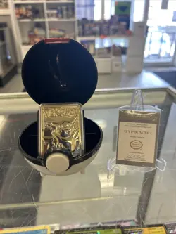 Pokemon #25 Pikachu 23k Gold Plated Card COA /Poke Ball 1999 Burger King - Image 1