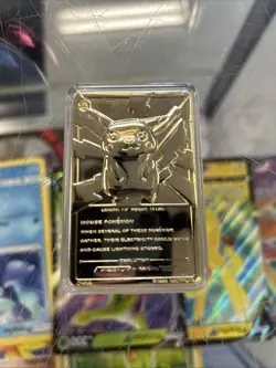 Pokemon #25 Pikachu 23k Gold Plated Card COA /Poke Ball 1999 Burger King - Image 3