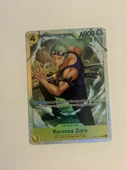 Roronoa Zoro OP15-113 SR One Piece Card Game Super Rare NM/M Straw Hat Crew - Image 1