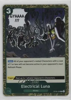 2024 One Piece Card Game: Two Legends OP08 R Electrical Luna #OP08-036 - Image 1