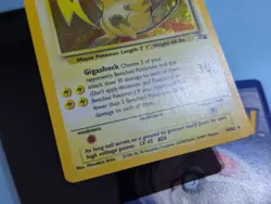 Pokemon 1999 Base Set Raichu 14/102 & 14/62 Holo Card Lot 2 Wizards - Image 4