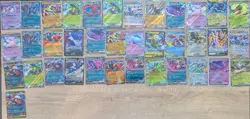 100 Pokemon Full Art, Ex & V Cards Lot (CHARIZARD, PIKACHU, MEWTWO) Free Ship!!! - Image 4