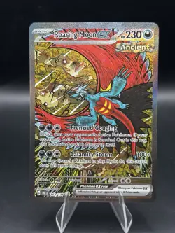 Roaring Moon ex 162/131 Sv: Prismatic Evolutions Special Illustration Rare Card - Image 1
