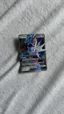 Pokemon Dialga GX Ultra Rare Holo 180 HP SM-Forbidden Light 82/131 Trading Card - Image 1