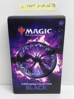 Commander Collection: Black New Sealed Product - Magic: The Gathering MTG 2021 - Image 1