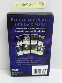 Commander Collection: Black New Sealed Product - Magic: The Gathering MTG 2021 - Image 2