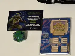 Sirius Ninja Turtles Leonardo Spindown D20 Legendary Limited Edition - TMNT MTG - Image 1