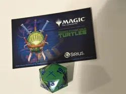 Sirius Ninja Turtles Leonardo Spindown D20 Legendary Limited Edition - TMNT MTG - Image 5