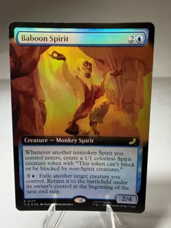 Baboon Spirit 177 Extended Art Foil MTG Avatar: The Last Airbender - Image 1