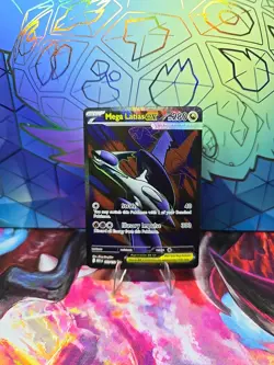 Pokemon TCG Ultra Rare Mega Latias EX #163/132 Mega Evolution - Image 2