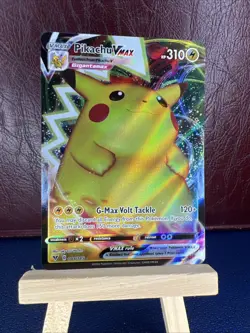 Pokemon TCG - Pikachu VMAX 044/185 Ultra Rare Vivid Voltage - Great Condition! - Image 1