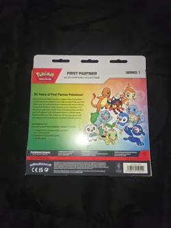 Pokemon TCG First Partner Illustration Collection Series 1 Box 3 Promo Cards - Image 2