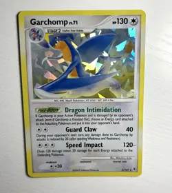 Garchomp 5/147 Platinum Supreme Victors Holo Rare Pokemon Card 2009 - Image 5