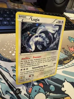 Pokemon TCG Lugia Fates Collide 78/124 Cracked Ice Holo - Image 1
