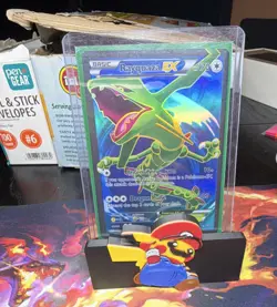Pokemon Rayquaza EX Full Art Holo Ultra Rare 104/108 Roaring Skies 170 HP - Image 1