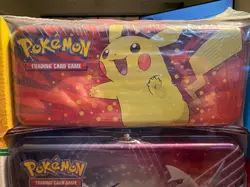 New & Factory Sealed Pokemon TCG Collector Chest & Pikachu Tin Bundle - Image 5