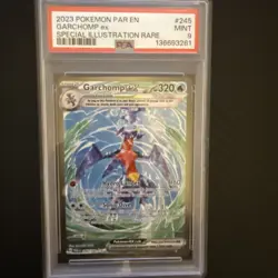 2023 POKEMON PAR EN-PARADOX RIFT SPECIAL ILLUSTRATION RARE GARCHOMP EX PSA 9 - Image 1