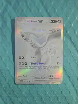 2025 Pokemon Single: Reshiram ex 173/86 White Flare Holo NM - Image 4