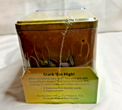 Costco Pokemon Stacking 3 Tins Evolving Skies Fusion Strike Brilliant Stars New - Image 5