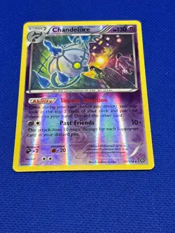 Pokemon Tcg Chandelure 50/114 XY Steam Siege Reverse Holo - Image 2