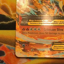 Pokemon M Charizard EX 13/106 Flashfire Mega Ultra Rare Holo 220 HP English - Image 5