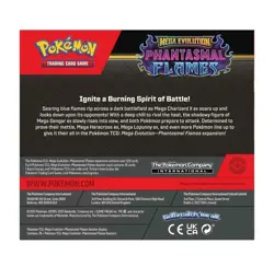 Pokemon Mega Evolution-Phantasmal Flames Booster Display Box (36 Packs) PRESALE - Image 4