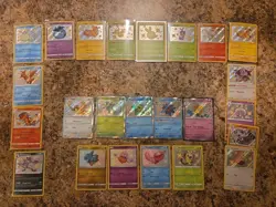 Pokemon TCG Lot of 24 Baby Shiny! Near Mint Hidden Fates Paldean Shining Fates - Image 1