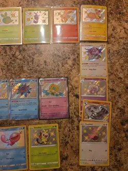 Pokemon TCG Lot of 24 Baby Shiny! Near Mint Hidden Fates Paldean Shining Fates - Image 4