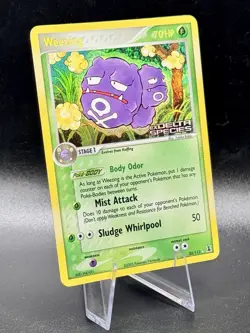 Weezing 33/113 Stamped Pokemon EX Delta Species 2005 Vintage Reverse Holo NM/LP - Image 1