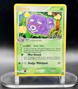 Weezing 33/113 Stamped Pokemon EX Delta Species 2005 Vintage Reverse Holo NM/LP - Image 2