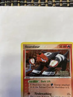 Houndour - 60/109 - Pokemon Ex Team Rocket Returns Reverse Holo Rare - Image 2