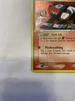 Houndour - 60/109 - Pokemon Ex Team Rocket Returns Reverse Holo Rare - Image 5