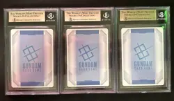 Gundam Card Game Japanese Beta Legend Rare BGS 10 Set - Image 2
