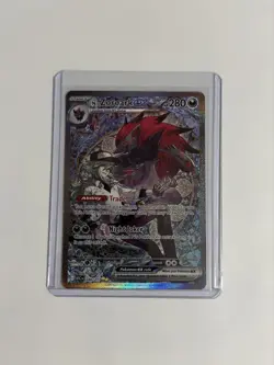 Pokemon TCG N's Zoroark EX 286/217 Ascended Hero’s Special Illustration Rare NM - Image 3